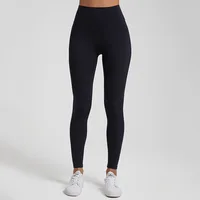 Solid Color Gym Yoga legging Set Soft Tight Women High Strength Fitness Bra With Sports Pant sportswear Proof of Squatting Proof - Image 6