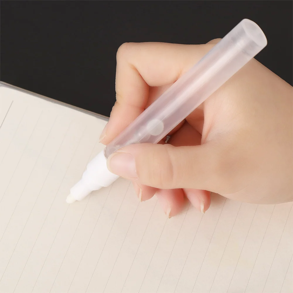 Refillable Transparent Graffiti Pens with Plastic Barrels for Liquid Chalk and Paint