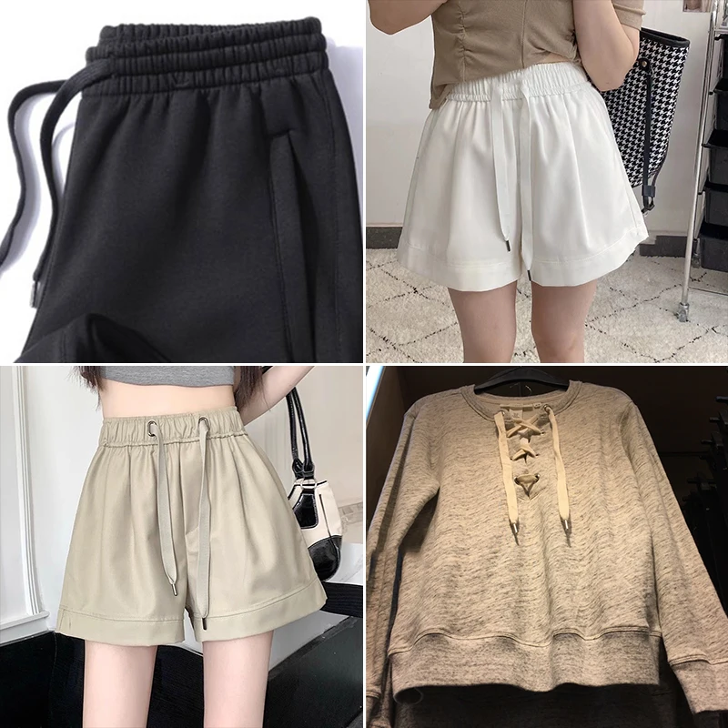1pcs Sports Pants Drawstring Strap Metal Head Belt Waist Rope Sweater Hoodies DIY Sewing Replacement Accessory 140CM sports pants clothing accessories pants strap