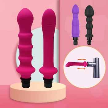 Universal Fascia Gun Massage Head to Automatic Sex Machine Sex Toys for Women Men Vibrators Penis Dildos Masturbation sex produc 1