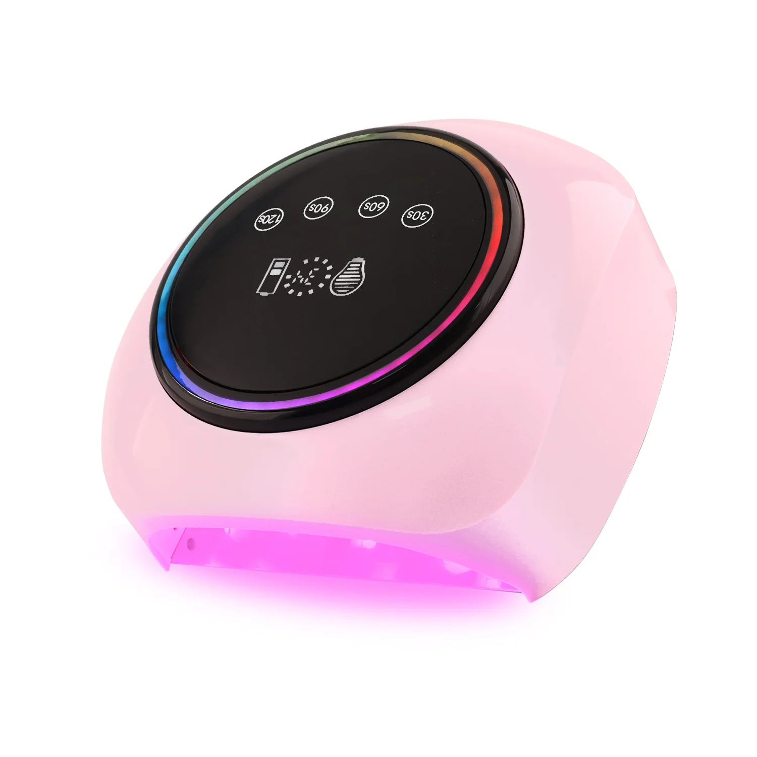 무선 UV LED 네일 램프 충전식 배터리 98W 젤 폴리쉬 매니큐어 램프 98 강력 프로 큐어 드라이어
