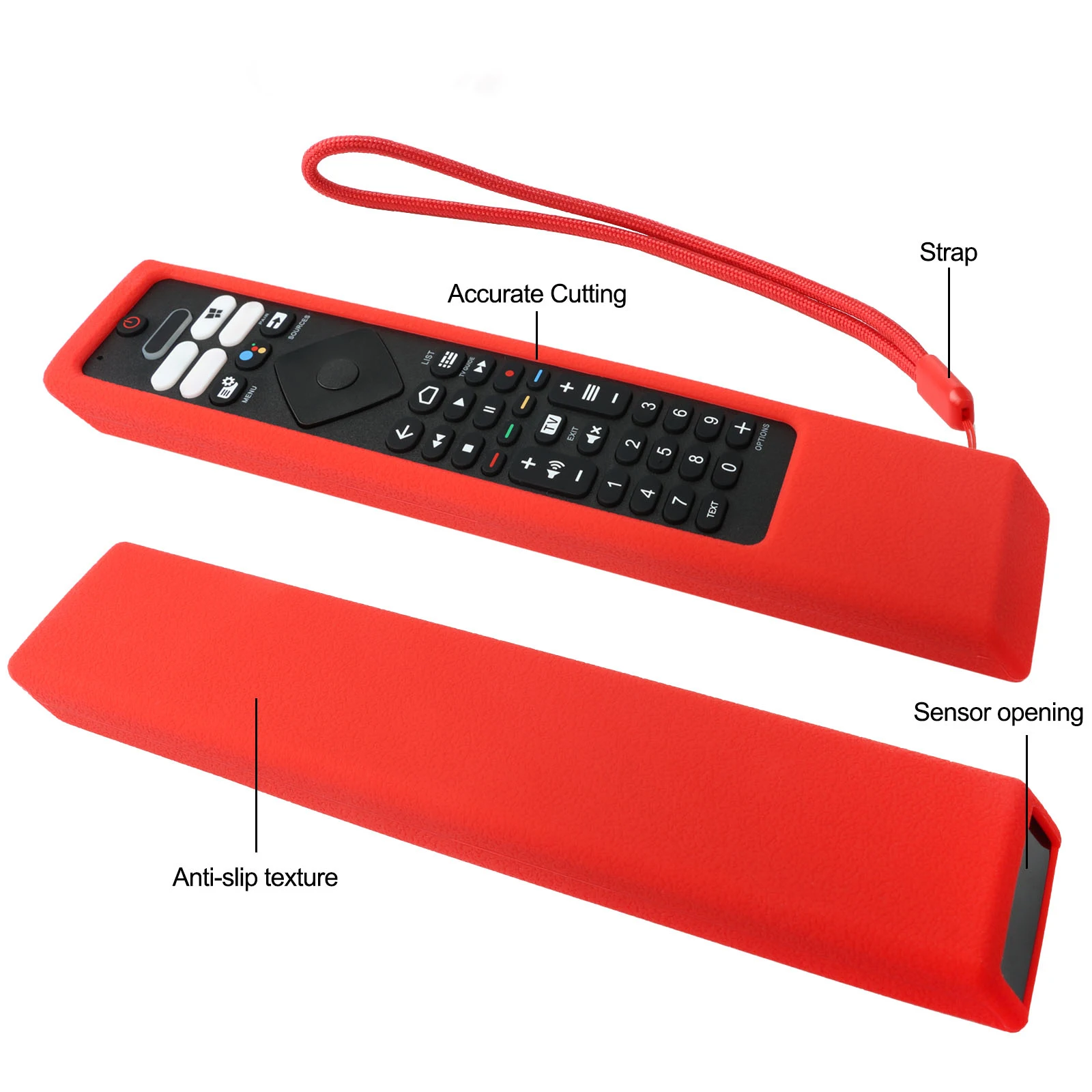 Silicone Anti-Slip Protective Remote Control Case