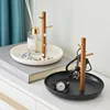 2024 New Nordic Bamboo Tree Branch Storage Tray Living Room Desktop Key Hanger Jewelry Display Frame 1