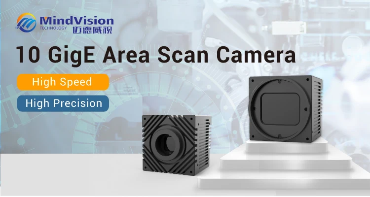 MindVision Factory 10GigE Camera 18MP 63FPS Machine Vision C-Mount