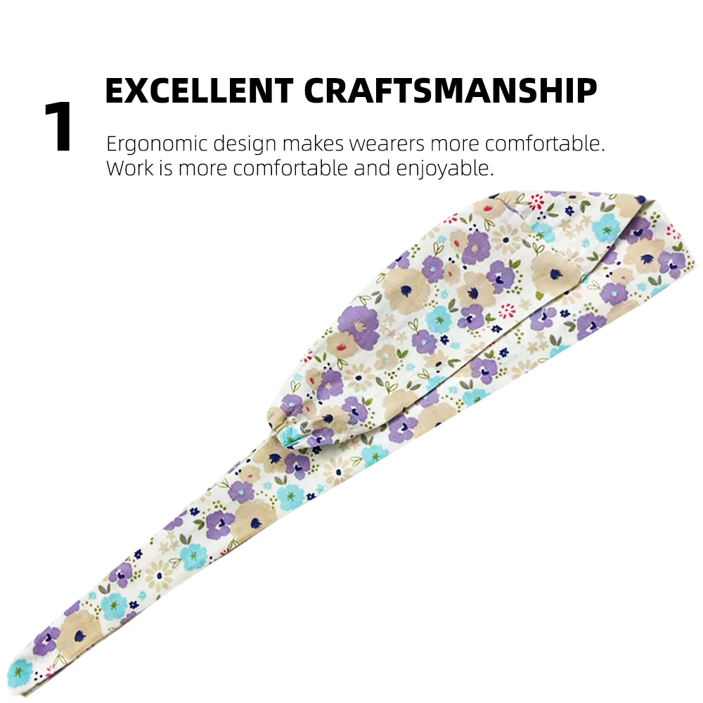 جديد الكرتون الجراحية فرك قبعة القطن ممرضة التمريض قبعة النساء الرجال الأسنان سبا الحيوانات الأليفة متجر مستشفى الجراح قبعات غرفة العمليات قبعات