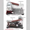 110V/220V Mini Electric Belt Sander DIY Polishing Grinding Machine Cutter Edges Sharpener Multifunctional Grinder Power Tool 5