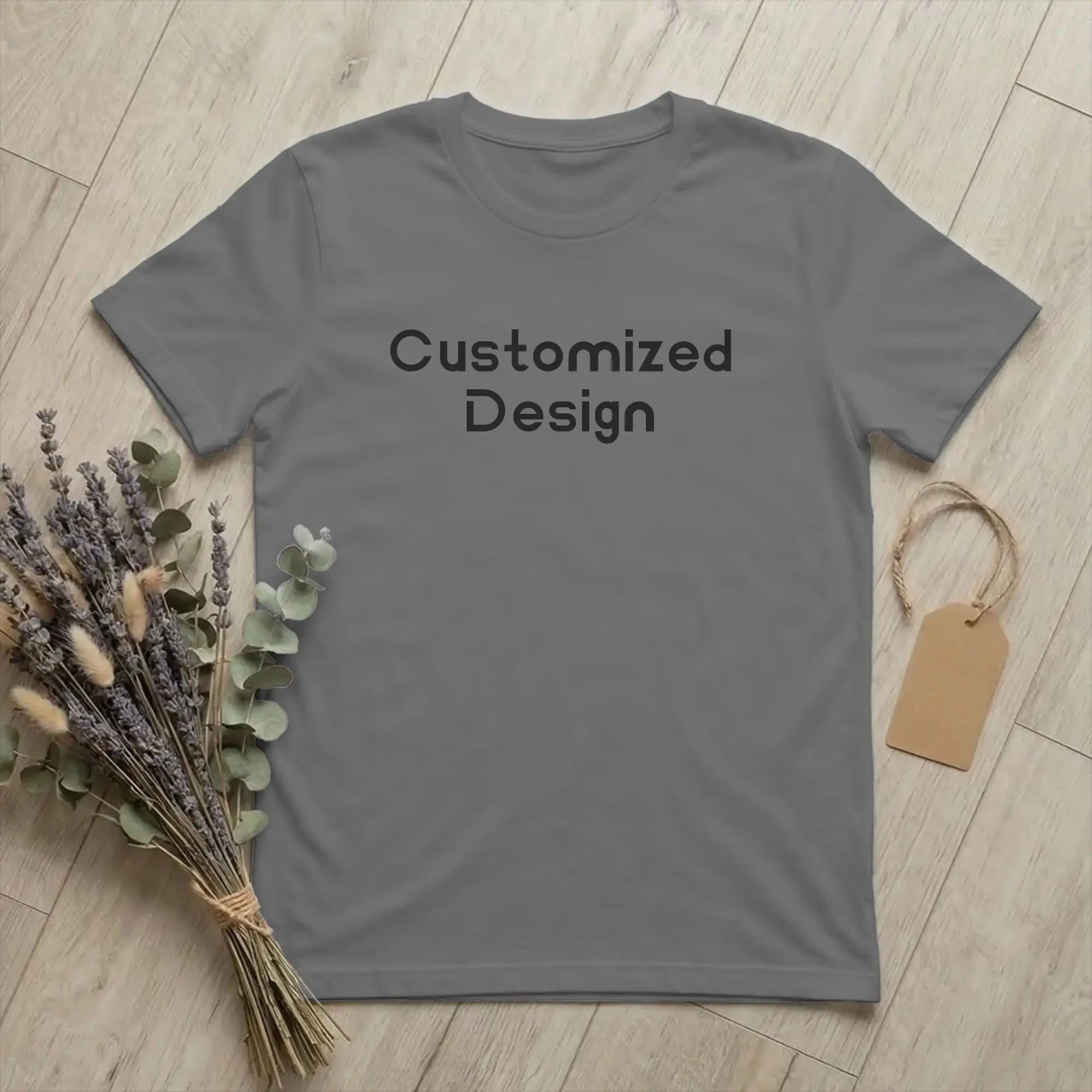 Men's Customized Novelty Cotton T-Shirts - Unique Design, Short Sleeve, O-Neck