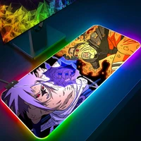 Tapis RGB Naruto – LED Gaming XXL avec Jiraiya, Sasuke & Uchiha Clan 2
