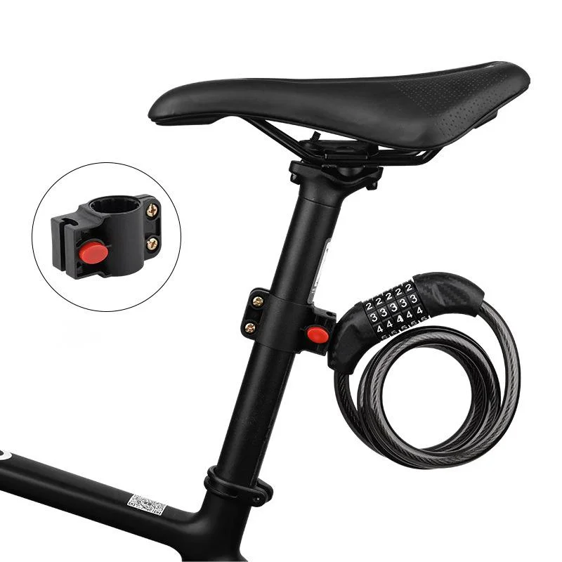 Bicycle anti-theft motorcycle electric mountain bike five digit password lock, portable car lock_voghion.com