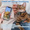 Pet Camera Collar with 64gb Sd Card Night Vision HD 1080p Mini Camera with Phone App Remote Playback Dog Cat Camera Collar 4