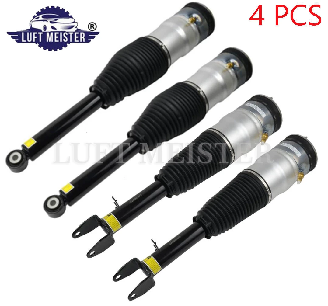 4PCS Front + Rear Air Suspension Struts for Tesla Model S 2011 2015 60D