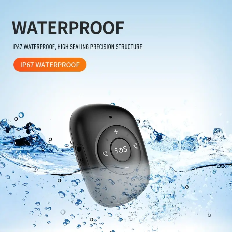 IP67 Waterproof 4G LTE 3G WCDMA GSM Elderly SOS Button Emergency Alarm GPS Tracker V50