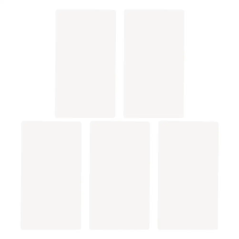 5pcs Clear PVC Drawing Board Kids 3D Pen Stencils Mats 3d Pen Drawing Mat Templates Pads 3D Printing Mats for Children Creat