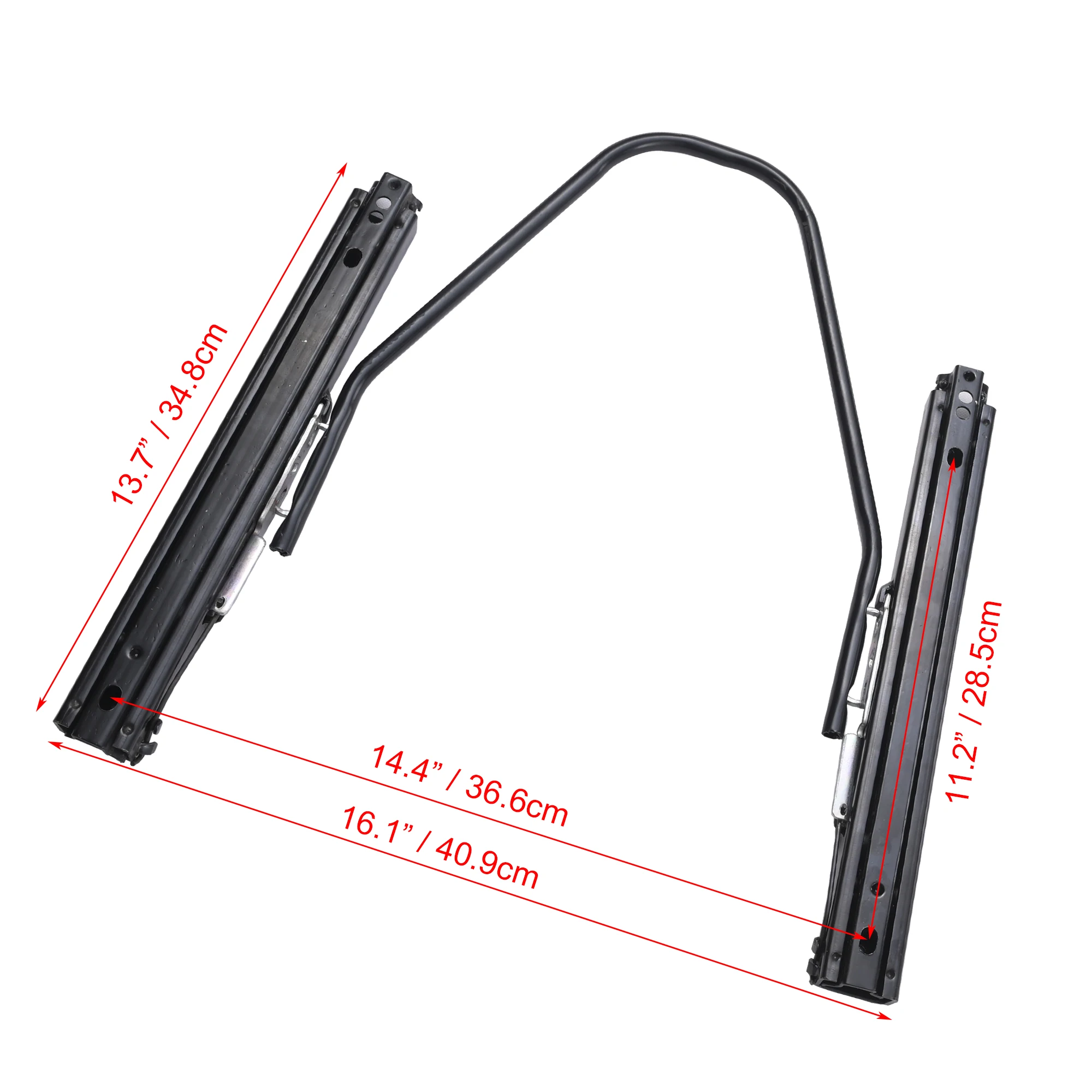 스포츠카 시뮬레이터 버킷 시트 블랙 PVC 가죽을 위한 R-EP 범용 조정 가능한 레이싱 시트