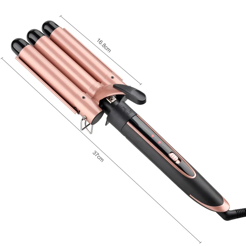 Description Picture 6 of itemprofessional Hair Curler Hair Curling Iron Ceramic Styling Tool, Electric 5 in 1 Hair waver Pear Flower ConeRoller Curling Wand