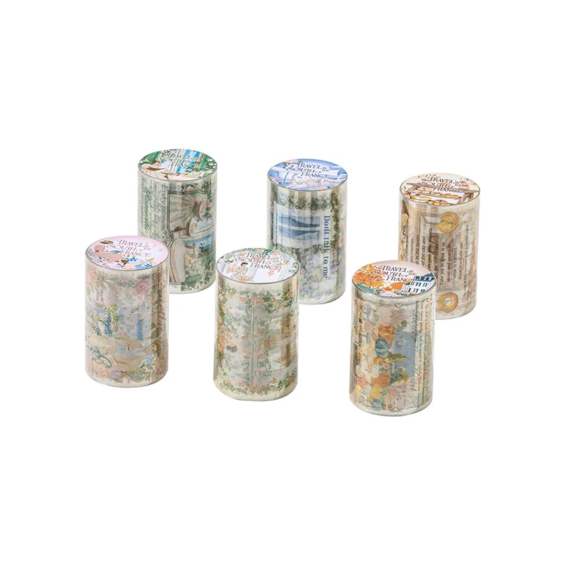 1pcs/1lot 장 접착 테이프 심해에서 수영하는 모습 마스킹 테이프 스크랩북 DIY 종이 일본 스티커