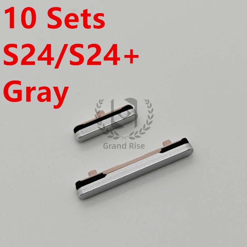 10 Sets of Volume and Power Button Side Key On/Off Repair Parts