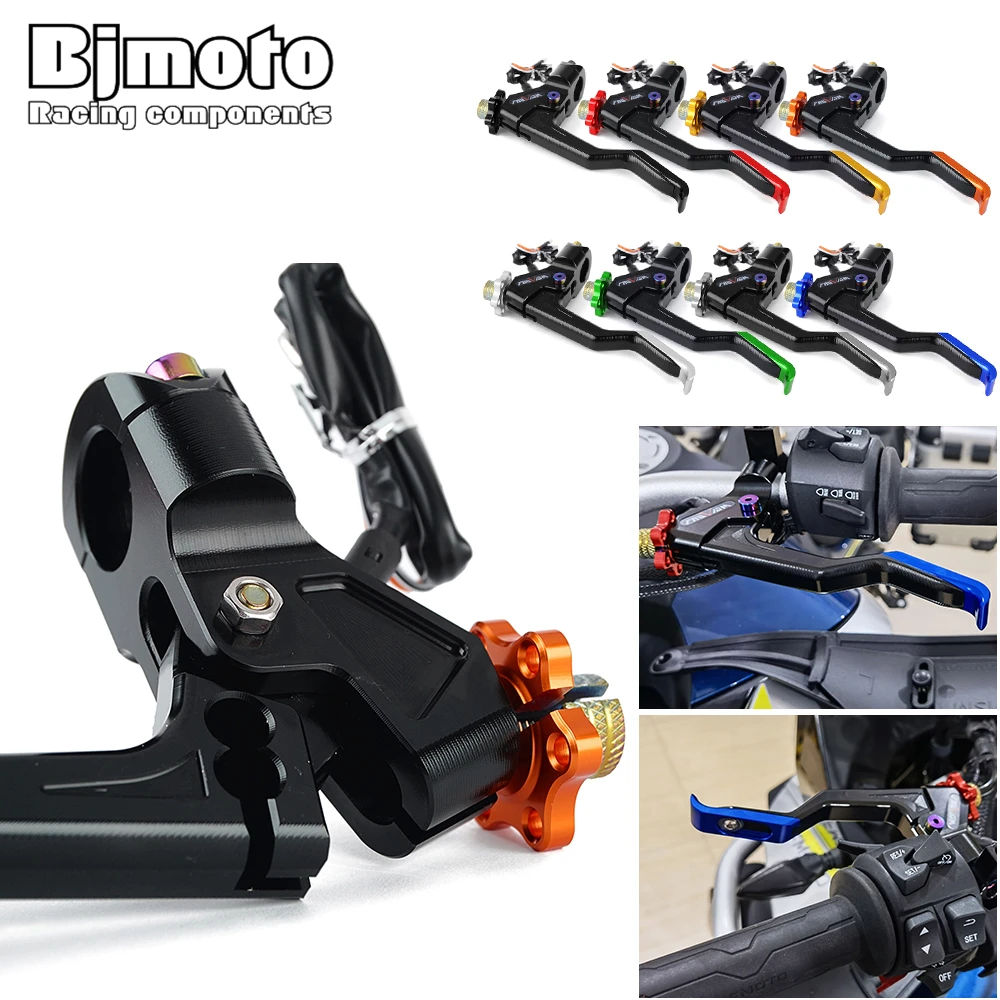

Рычаг сцепления, легкая кабельная система для Yamaha MT07 09 R3 R25 Honda CR CRF 125 250 450 для Kawasaki Z800 Z900 Z1000 Drit Bike