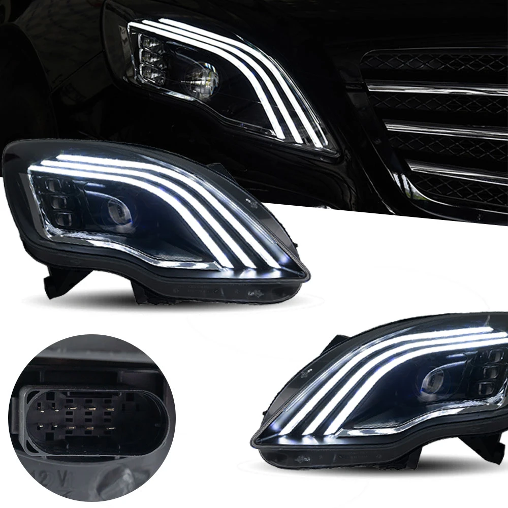 Headlights For Benz Rclass W251 Led 20102017 R320 R350 R500 Head Lamp