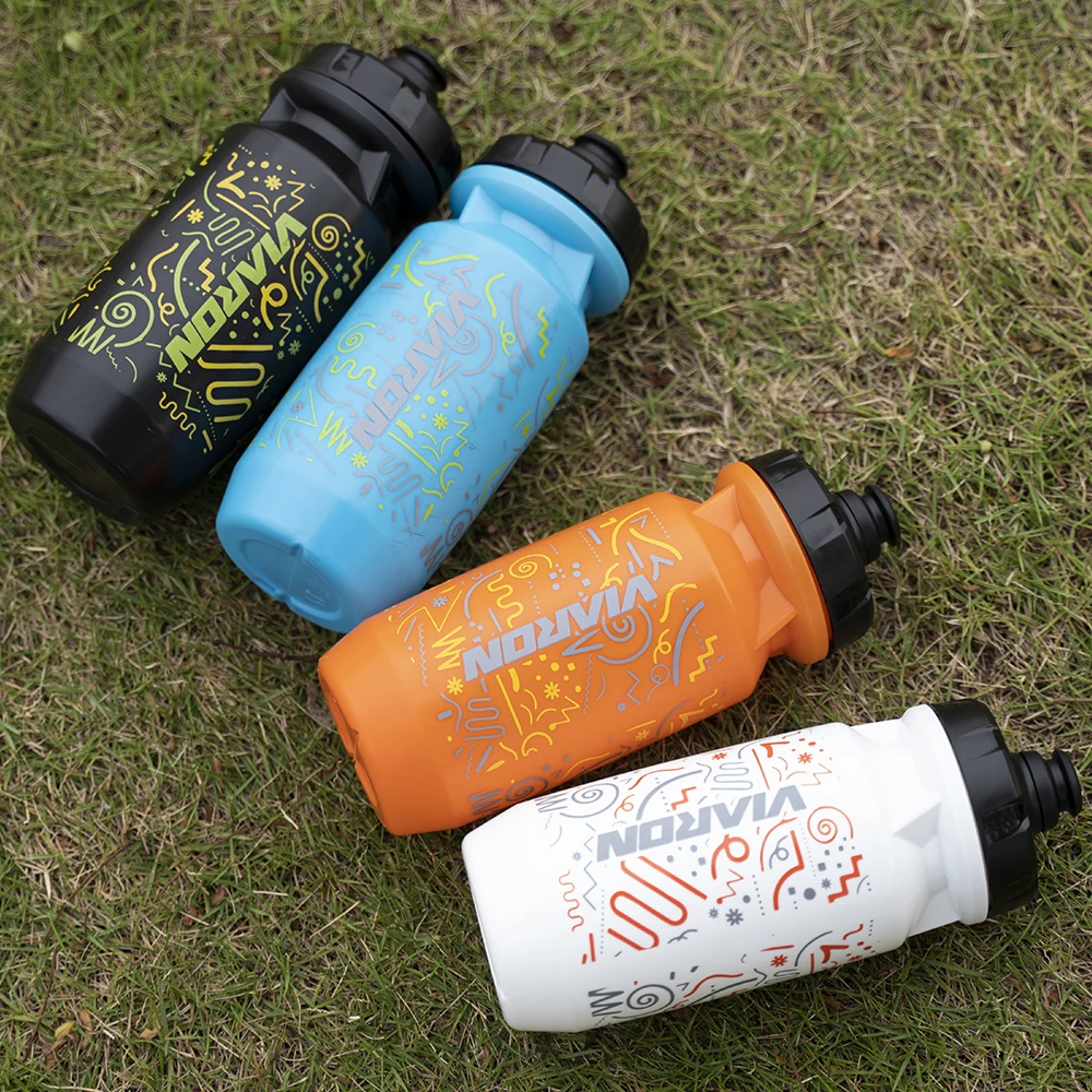Water Bottle Bicycle Water Bottle Sports Bottle VIARON 550ML Road Cycling Water Bottle Leak Proof Bicycle Holder Drinking MTB Mountain Bike Sports Bottle Dustproof Cup Portable