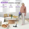 Cordless Vacuum Cleaner, Vacuum Cleaners for Home 560W 45Kpa Powerful Suction with LED Touch Display, Rechargeable Stick Vacuum 2