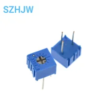  10pcs 3362P series resistance 101 201 501 102 202 502 103 Trimpo Trimmer Potentiometer 3362 500R 1K 2K 5K 10K 20K 50K 100K 