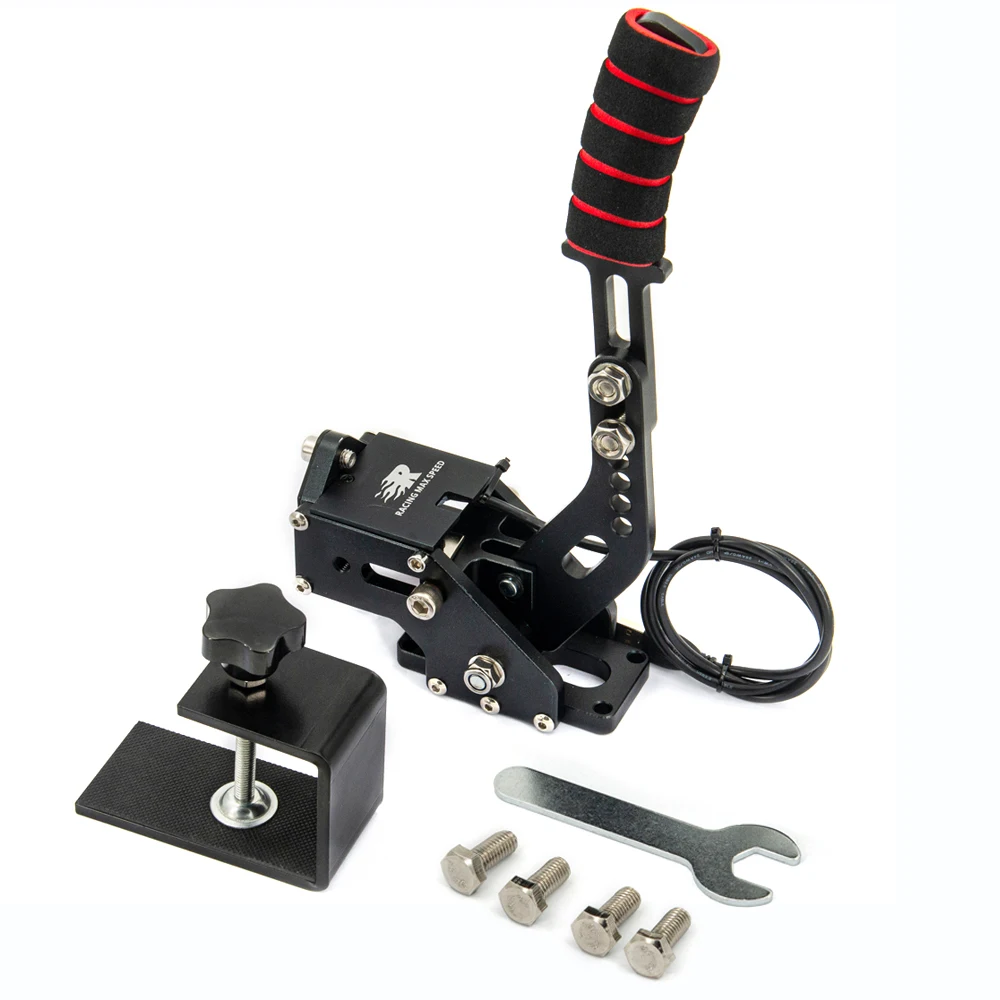

16Bit PC USB Handbrake for SIM Auto Racing Games G25/G27/G29 T500 Steel & Aluminum RALLY Adjustable For PC Windows DIRT RALLY