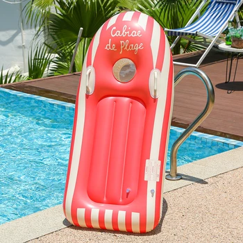 Tavola da surf gonfiabile 1PC, tavola da surf con manico, tavola da nuoto estiva, adatta per scivoli d'acqua, piscine, spiagge