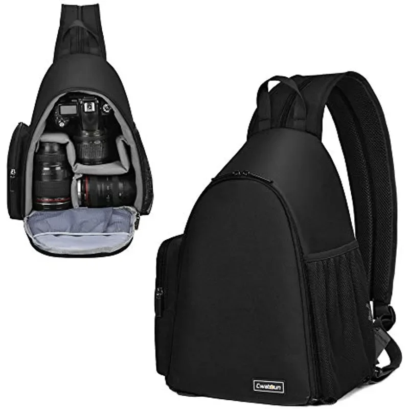 

Sling With Bag Cameras For Charging Digital Photography Removable Suitable Port Camera Partition Bag USB SLR Backpack