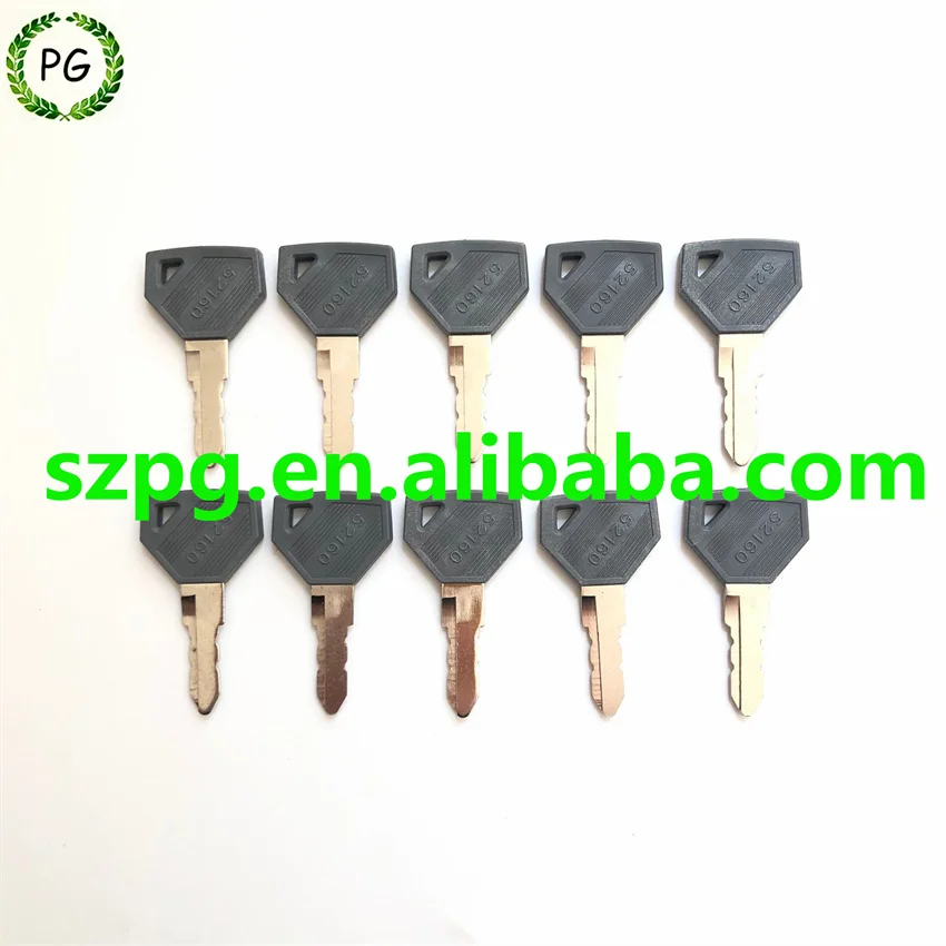 

Ключ зажигания для экскаватора Yanmar SC2400 SC2450 EX2900, 52160-198360, 10 шт.