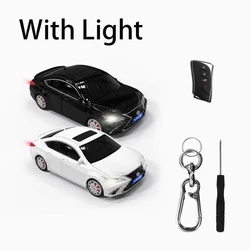 Luxury Leather Key Cover for Lexus - Premium 3/4 Button Protector Accessory (LXES  Has Light)