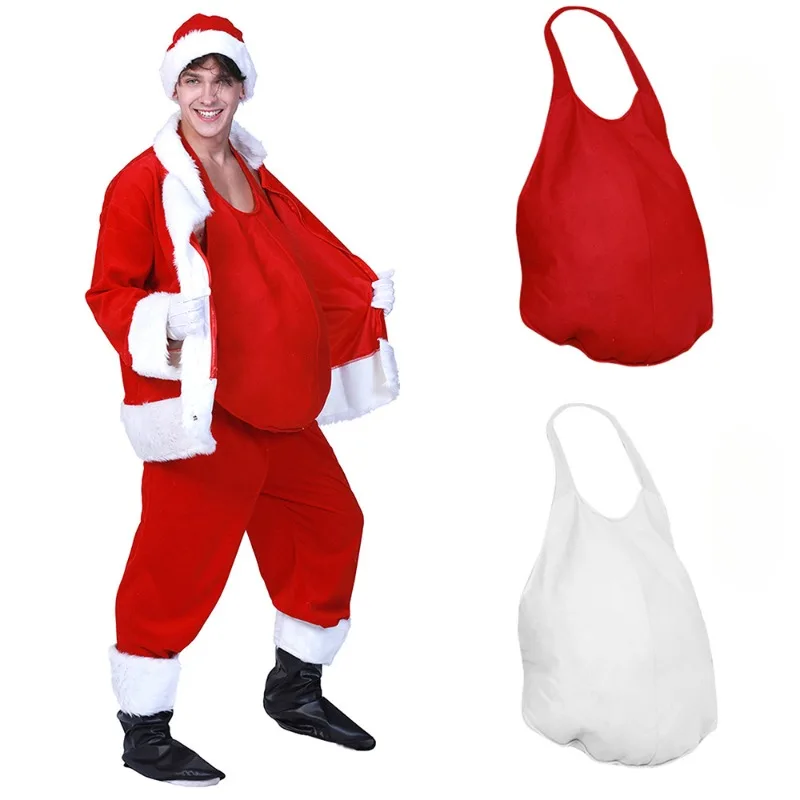 ChristmasCostumePropsSantaClausCosplayFakeBellyInflatablePVC