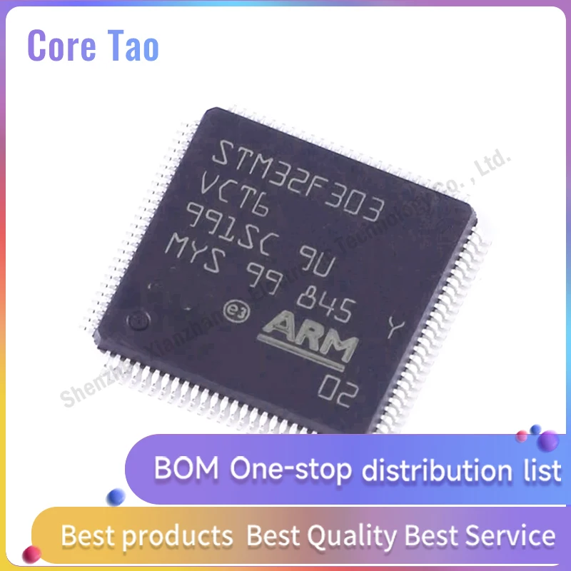 1 шт./партия, микроконтроллер STM32F303VCT6 STM32F303 303VCT6