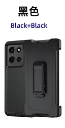 Heavy Armor Defender Belt Clip Case with OTT - Box Anti - Drop Protection for Moto Edge 5G (2025) (Color - G01)