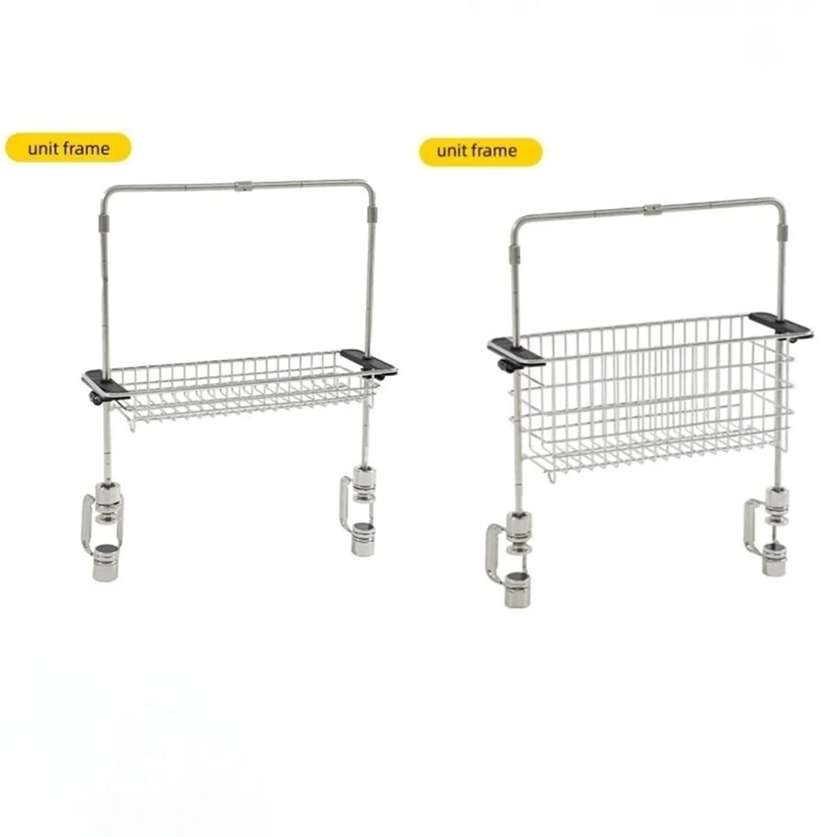 BAAU Outdoor -Table Supply Portable Stainless Steel Camping -Table Accessories New,Bowl Hanger