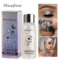 Body Face Glitter Gel Long Lasting Waterproof Eye Hair Eyeshadow Multifunctional Party Stage Deco Makeup Cosmetics 2