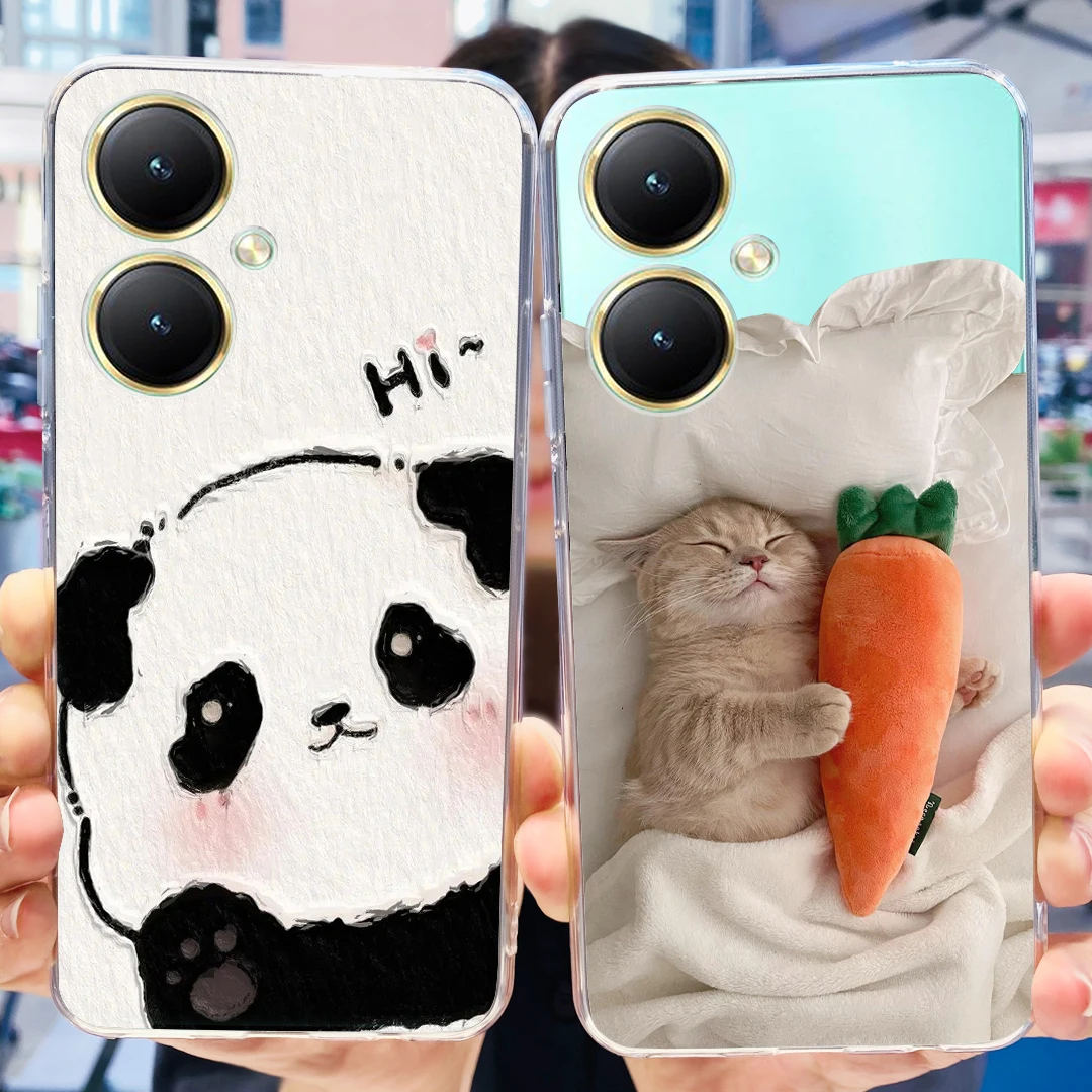 Vivo Y27 Fashionable Painted Soft Silicone Phone Case