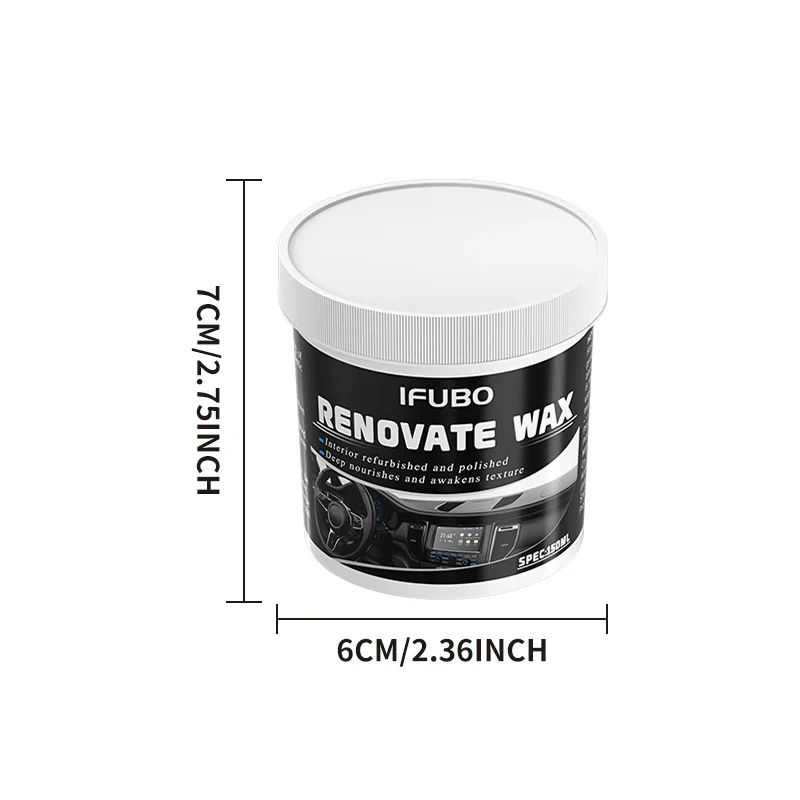 Automotive Wax Multi-purpose Interior Renovation Plastic Parts Repair Tire Protection Whitening Sponge