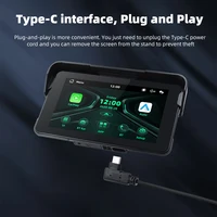 5 inch Wireless Navigation Motorcycle Carplay GPS WiFi Portable Motorcycle Android Auto Digital Monitor Dashboard TPMS USB C - Image 5