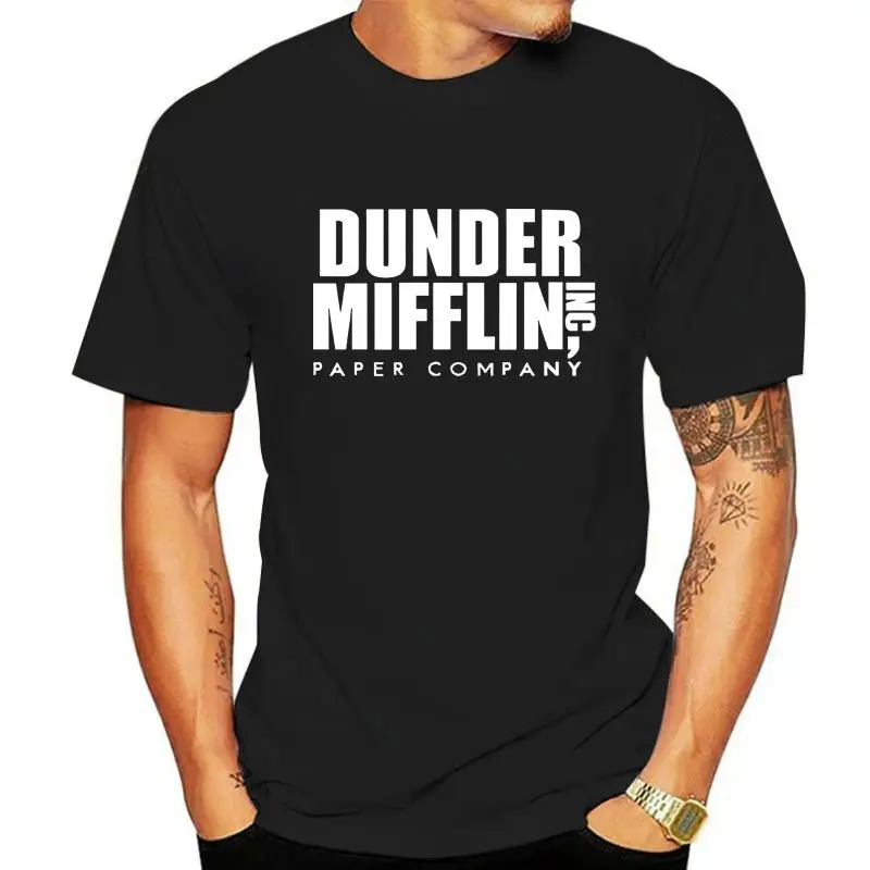 

Футболка Dunder Mifflin, футболка Dunder Mifflin, унисекс, повседневная, унисекс
