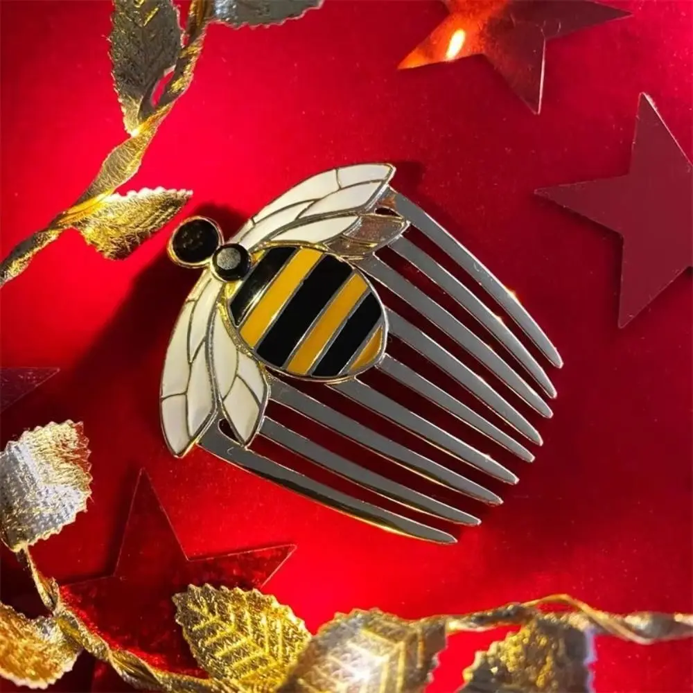 Fashion Anime Style Ladybug Hair Accessories Cartoon Kawaii Bee Comb Unique Personality Cute Headwear