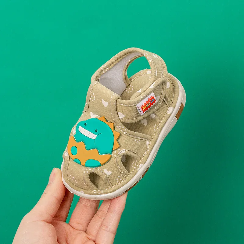 Baby Cartoon Schoenen Voor 0-3 Jaar Oud Bibi Geluid Peuter Sandalen Eerste Wandelaar Lente Herfst Zachte Zool Slippers Baby Benodigdheden