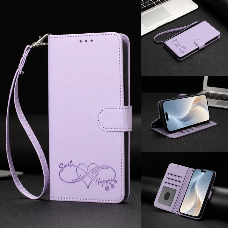 Luxur Leather Flip Case Wallet Stand Phone Cover - Premium Quality and Elegant Design