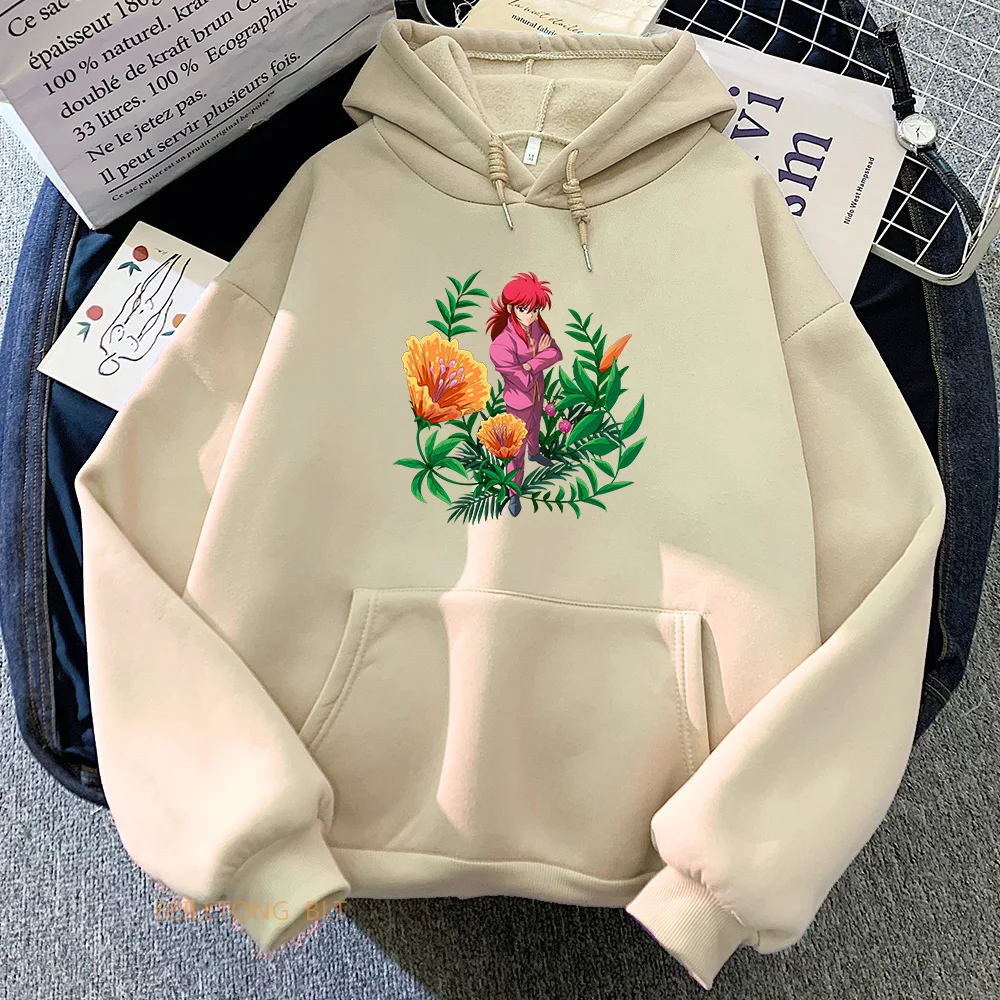 

Yu Yu Hakusho Yuusuke Urameshi Art Anime Girl Sweatshirts Breathable Street Tops Casual Harajuku Hoodies Winter Pullovers Custom