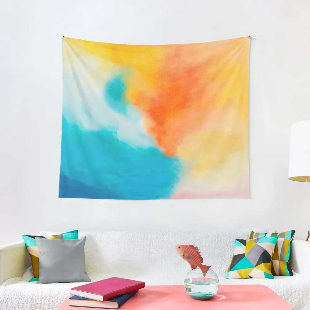 

Бесконечная летняя абстрактная живопись, гобелен, аксессуары для домашнего декора, украшение для спальни, настенные гобелены, гобелены