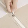 Bed Sheet Organizer Imitation Quick Easy Sheet Organization System Foldable Bed Sheet Set Organizer for Queen/king for Bedding 5