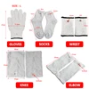 Electrode Silver Fiber Gloves Socks Bracers ​for TENS Body Massager Knee Protectors Muscle Unit Body Massage Device Accessories 1
