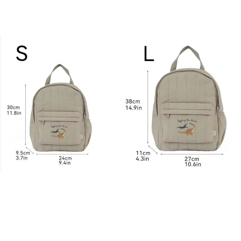 تصميم جديد الكرتون الأطفال على ظهره الحيوان التطريز نمط حقيبة مدرسية بنين بنات طفل رياض الأطفال على ظهره