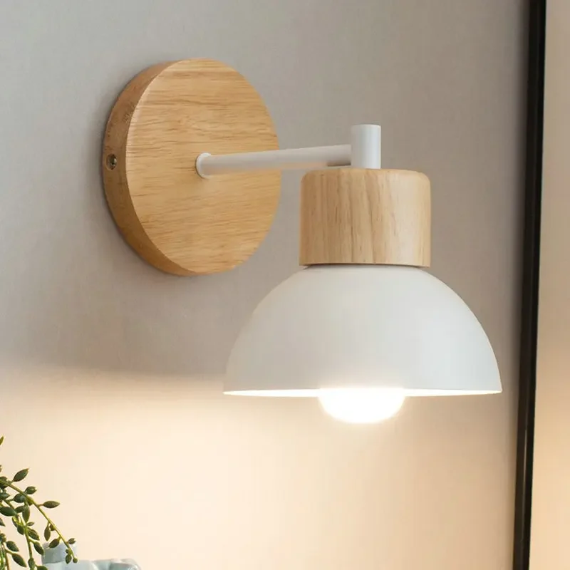 Modern LED Wall Lamp Wood Creative Lighting Fixture Guest Room Balcony Staircase Sconce Bedroom Bedside Bird Nordic Decor Light led wall lamp wall sconces light wall lamp
