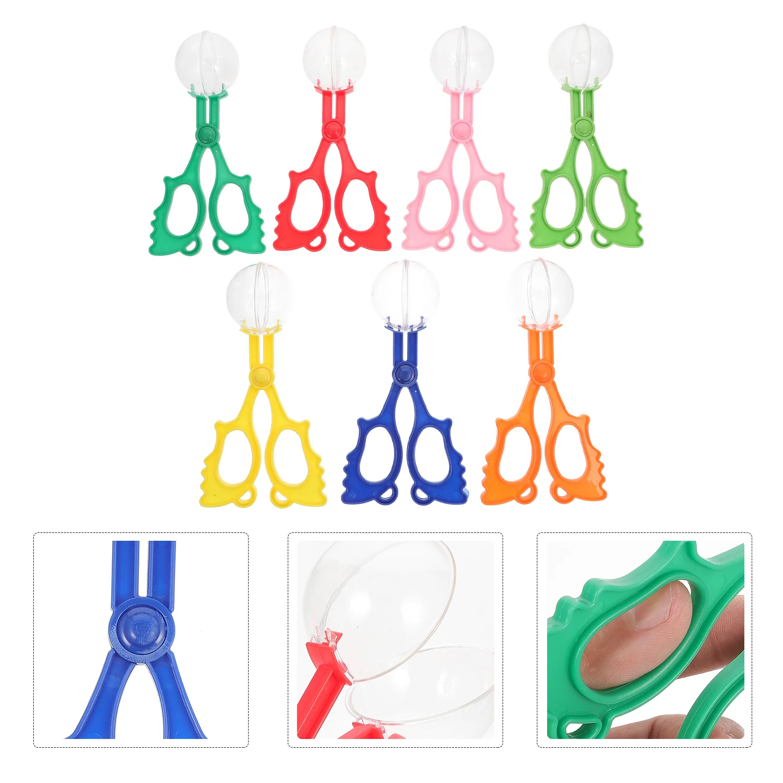 7 Pcs Insect Scissors Planting Kit for Children Bug Catcher Kids Bugs Insects Tongs Inspectary Tweezers Suite Biology 6